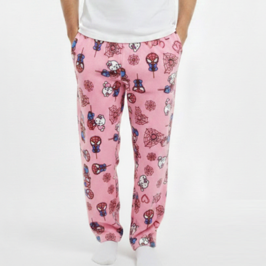 Hello Kitty & Sppider Man pants for couples ❤️🕸️